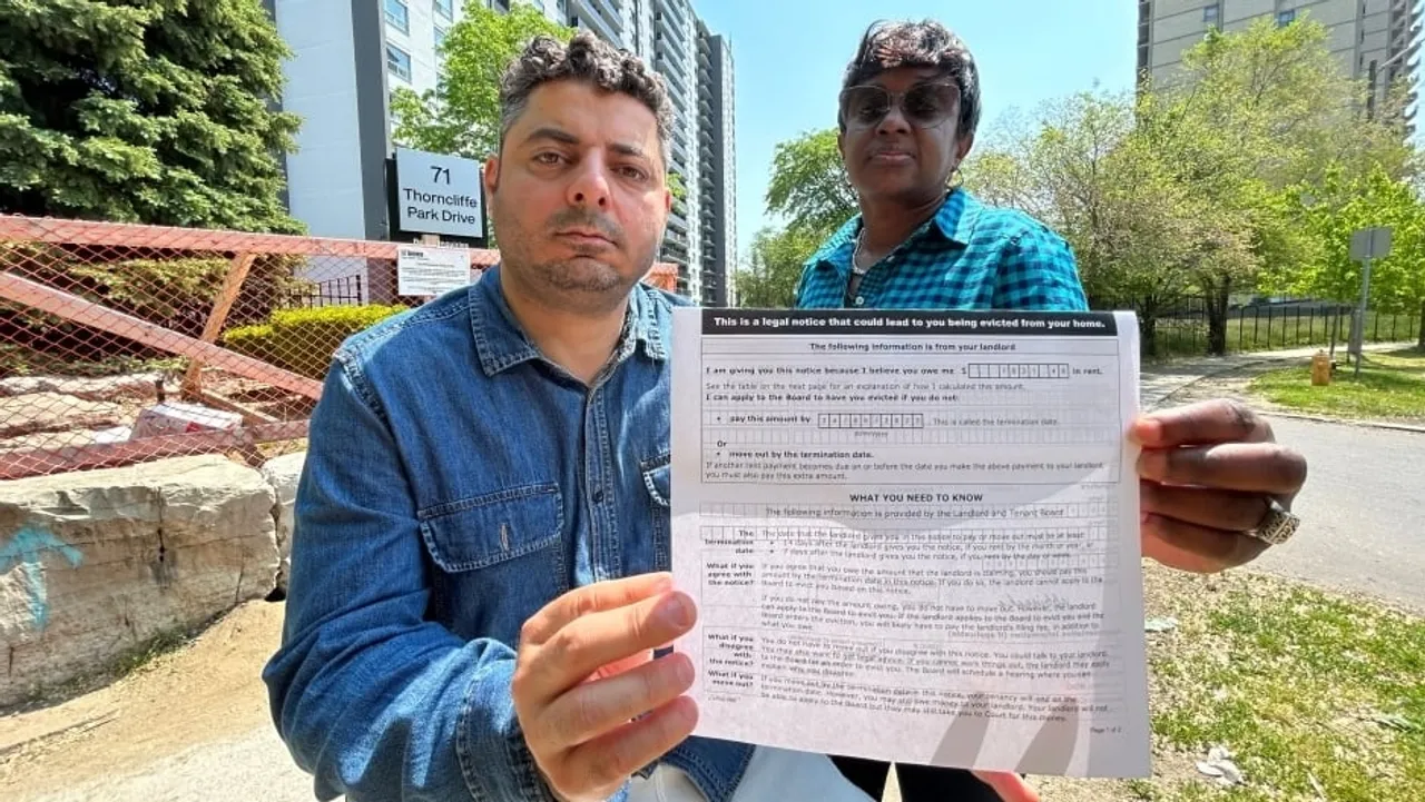 Thorncliffe Park Drive Tenants Protest Above Guideline Rent Increases