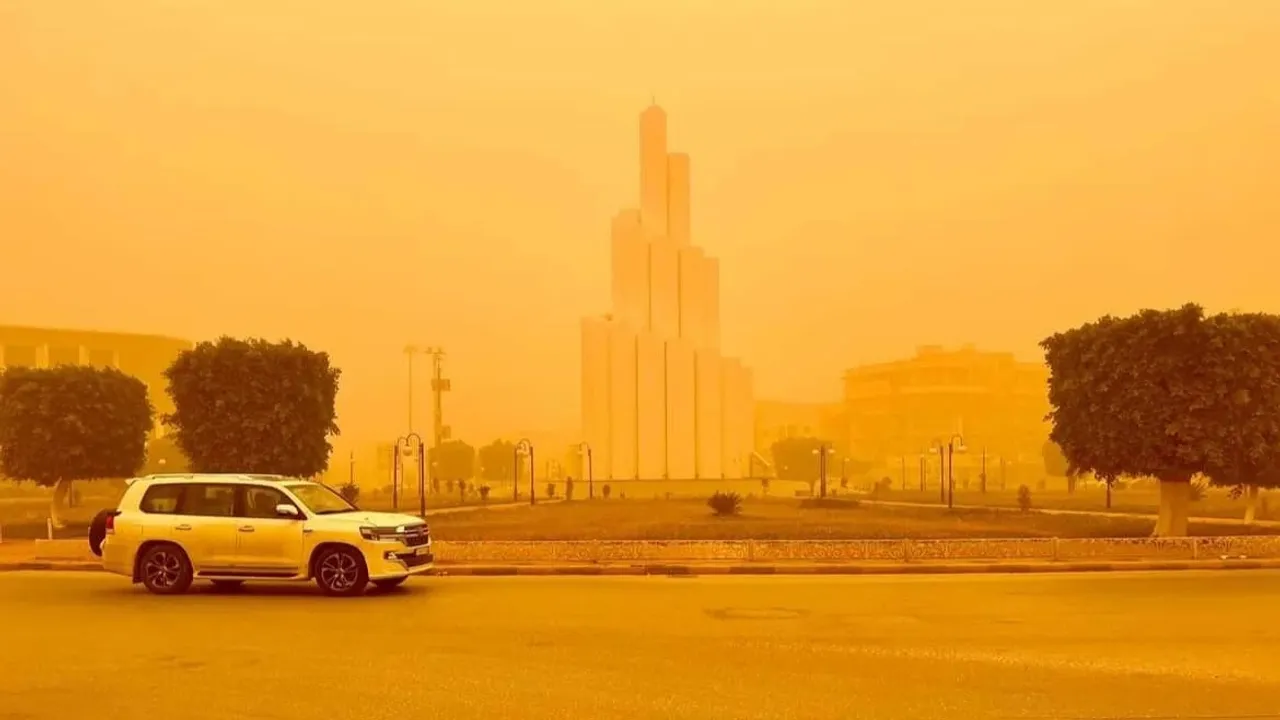 Sandstorm Disrupts Air Traffic and Shuts Down Schools in Eastern Libya