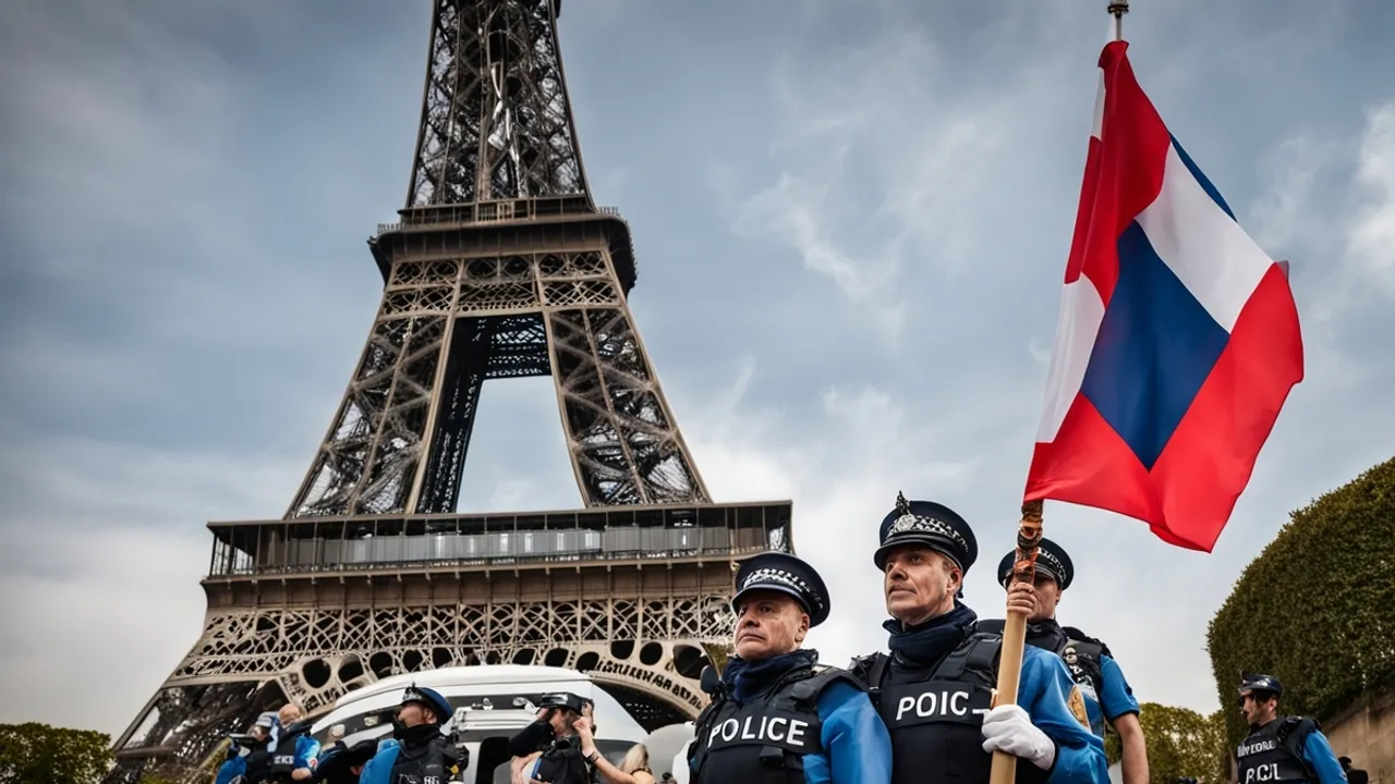 French Police Union Threatens to Disrupt 2024 Olympic Torch Relay in Protest Over Unpaid Bonuses