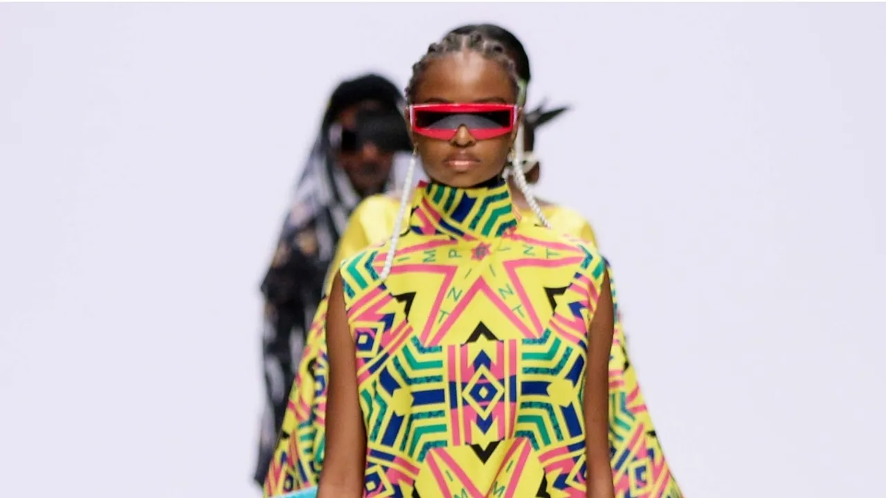 Imprint Designer Mzukisi Mbane Debuts Vibrant Spring/Summer Collection at SA Fashion Week