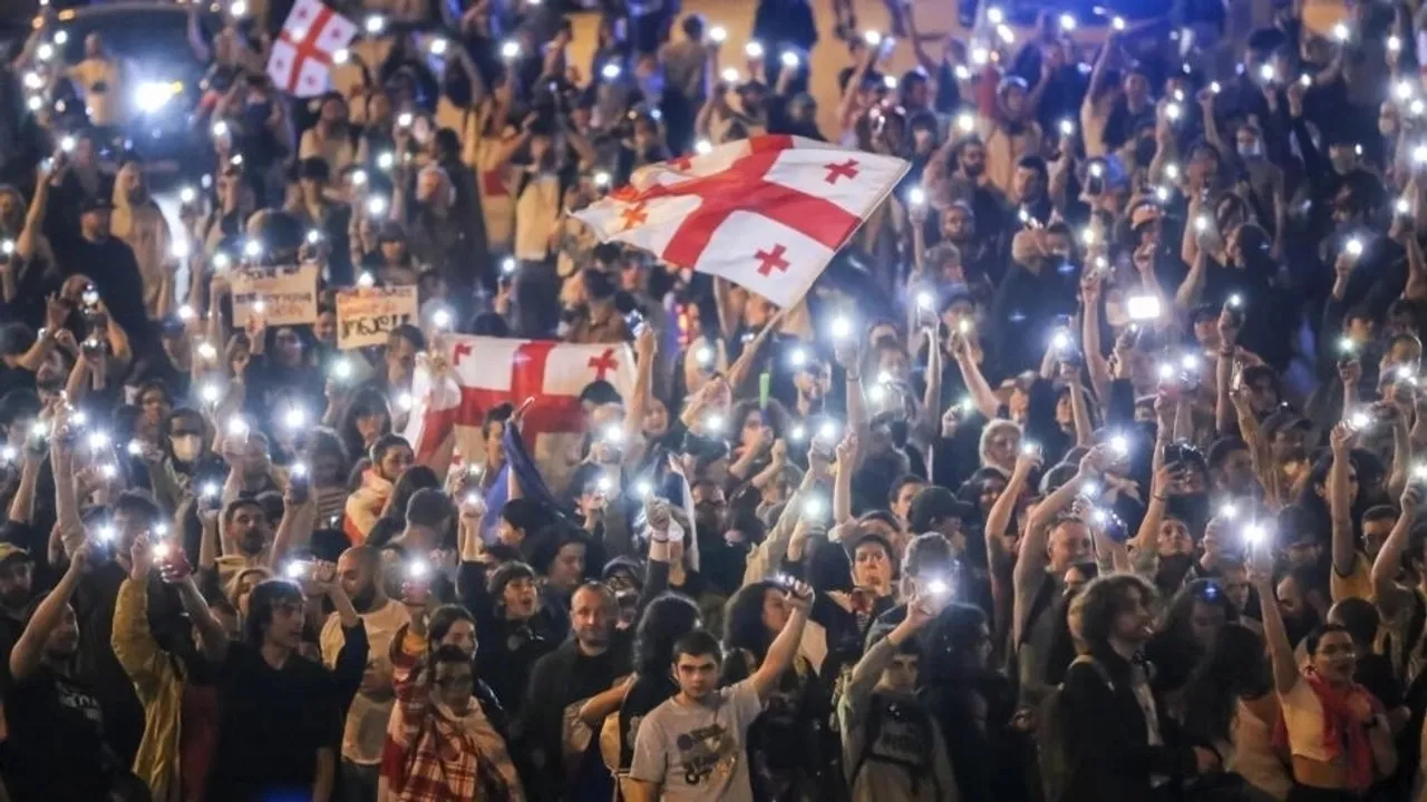 Thousands Protest in Georgia Against Controversial Foreign Agent Bill