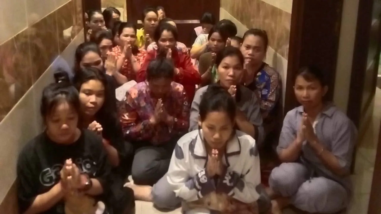 Cambodian Female Workers Stranded in Saudi Arabia Plead for Swift Repatriation