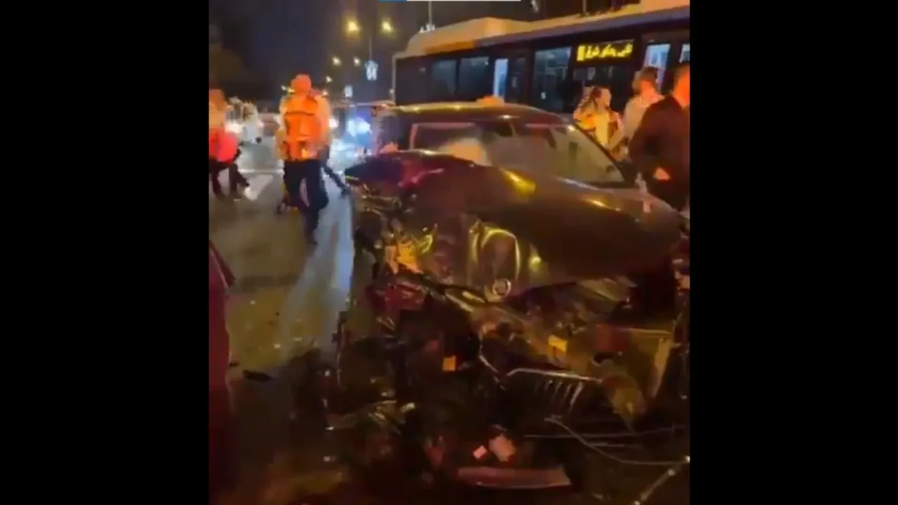 Israeli Minister Haim Biton's Father Seriously Injured in Jerusalem Car Crash