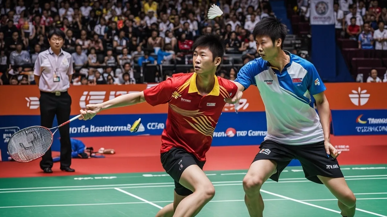 Ng Tze Yong Dropped from Malaysia's Thomas Cup Squad Due to Injury, Replaced by Choong Hon Jian