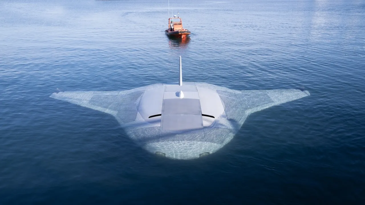 DARPA Successfully Tests Prototype 'Manta Ray' Underwater Drone in Southern California