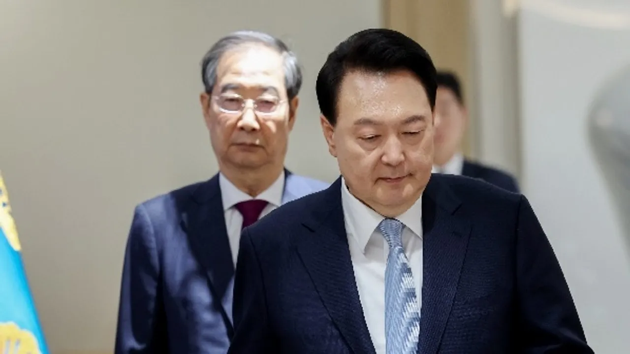 South Korean President Yoon Suk Yeol's Approval Rating Plummets to Record Low