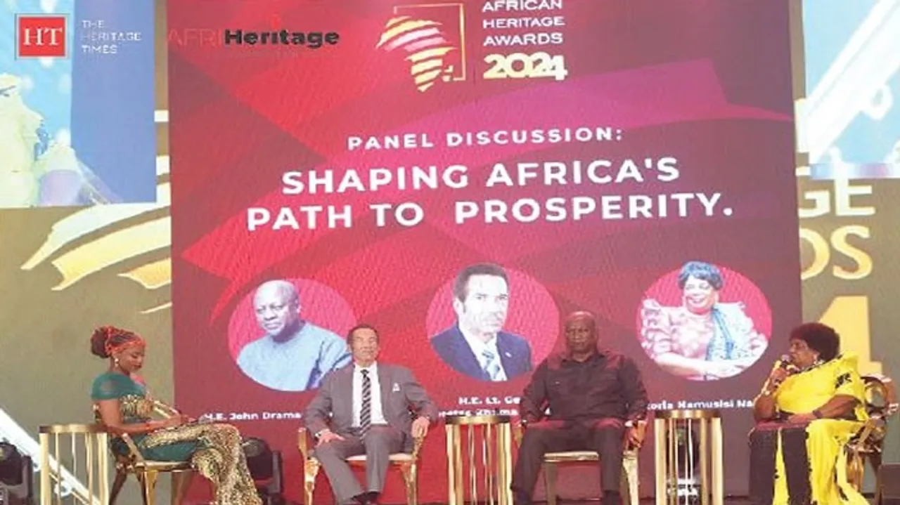 Former African Presidents Discuss Development Challenges at Heritage Awards