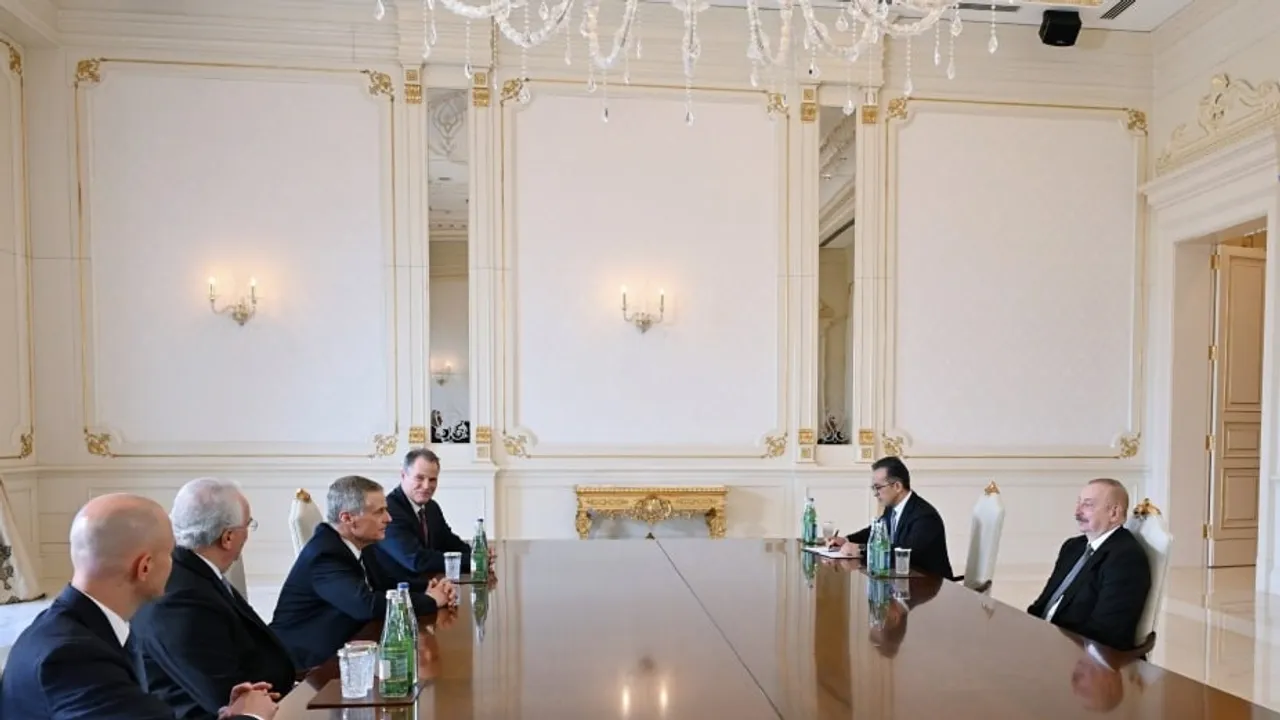 Azerbaijani President Meets with Mormon Church Leaders to Discuss Upcoming World Forum