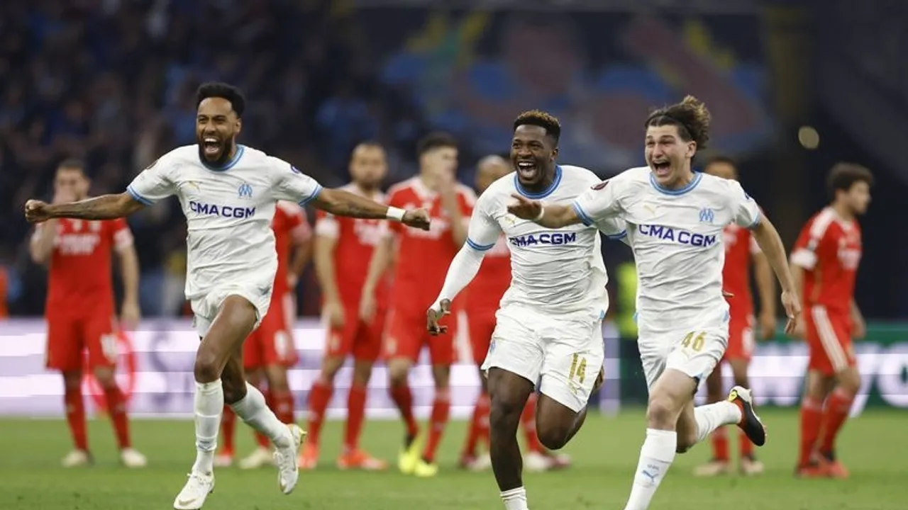 Faris Moumbagna's Late Goal Sends Marseille to Europa League Semifinals