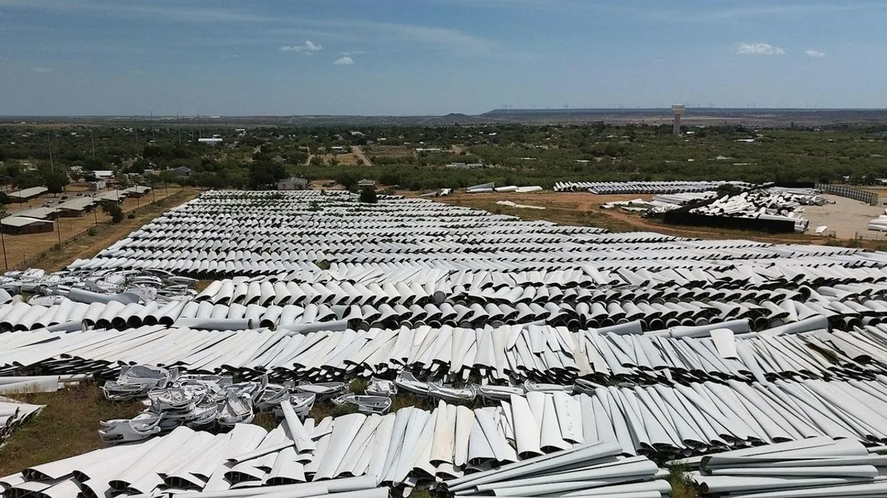 Global Fiberglass Solutions Fails to Recycle Wind Turbine Blades