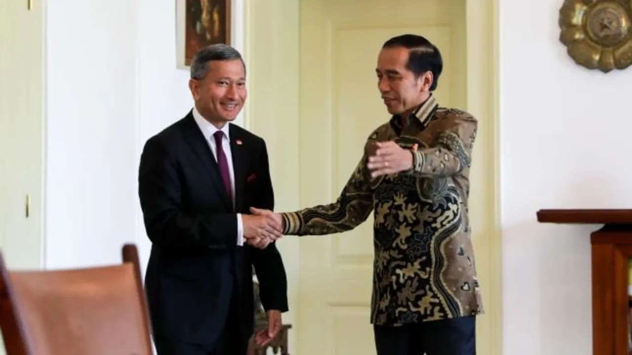 Singapore Foreign Minister Meets with Indonesian Coordinating Minister to Prepare for Leaders' Retreat