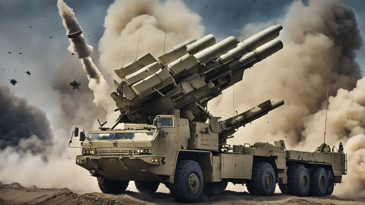 Russian Pantsir-S1 Crew Destroys Drone in Donetsk Using Missiles and Cannons