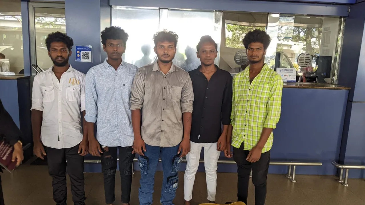 Five Tamil Nadu Fishermen Repatriated from Sri Lanka, Set to Reach India