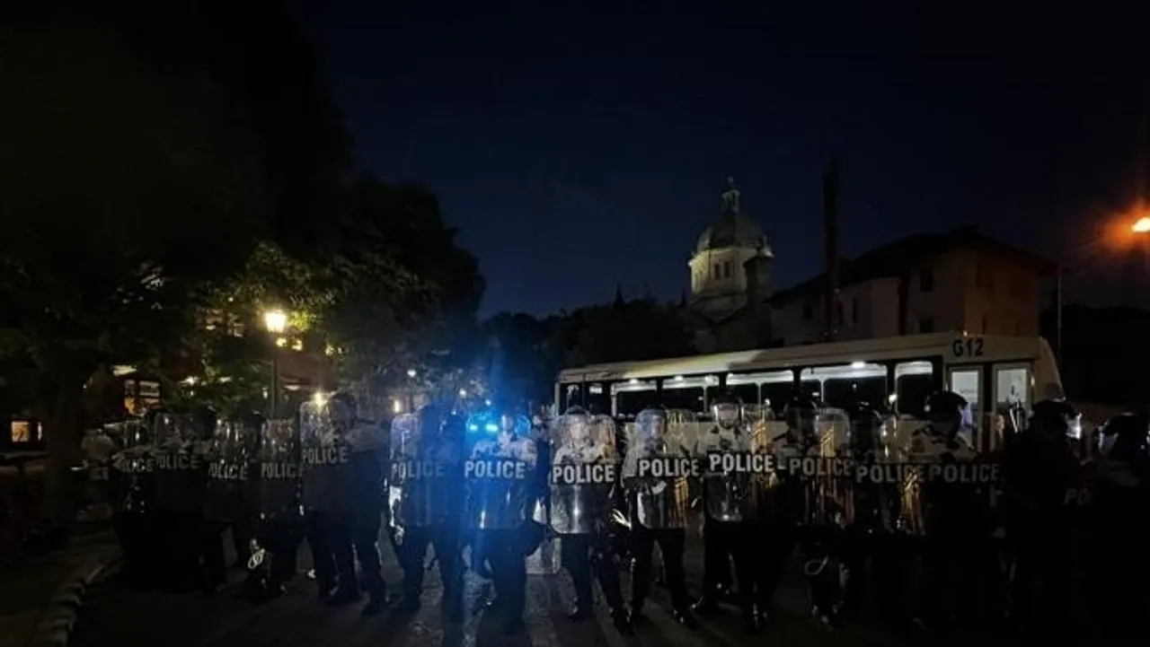 Richmond Police Disperse Pro-Palestinian Protest at VCU, Arresting Demonstrators