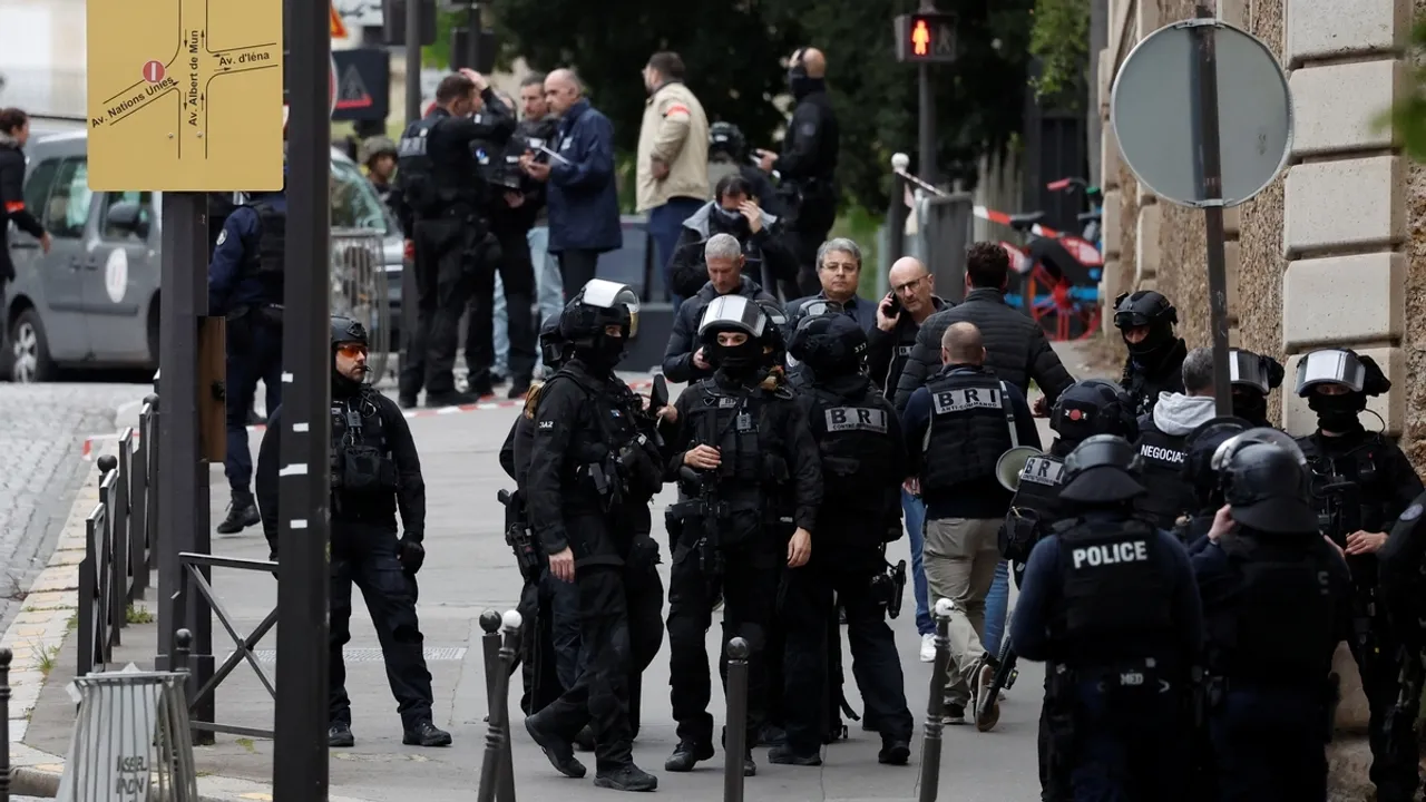 Man Detained Outside Iranian Consulate in Paris After Making Threats with Fake Explosives Vest