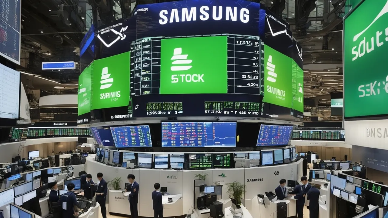 South Korean Stocks Surge 1.77% on Wall Street Gains, Led by Samsung and SK Hynix