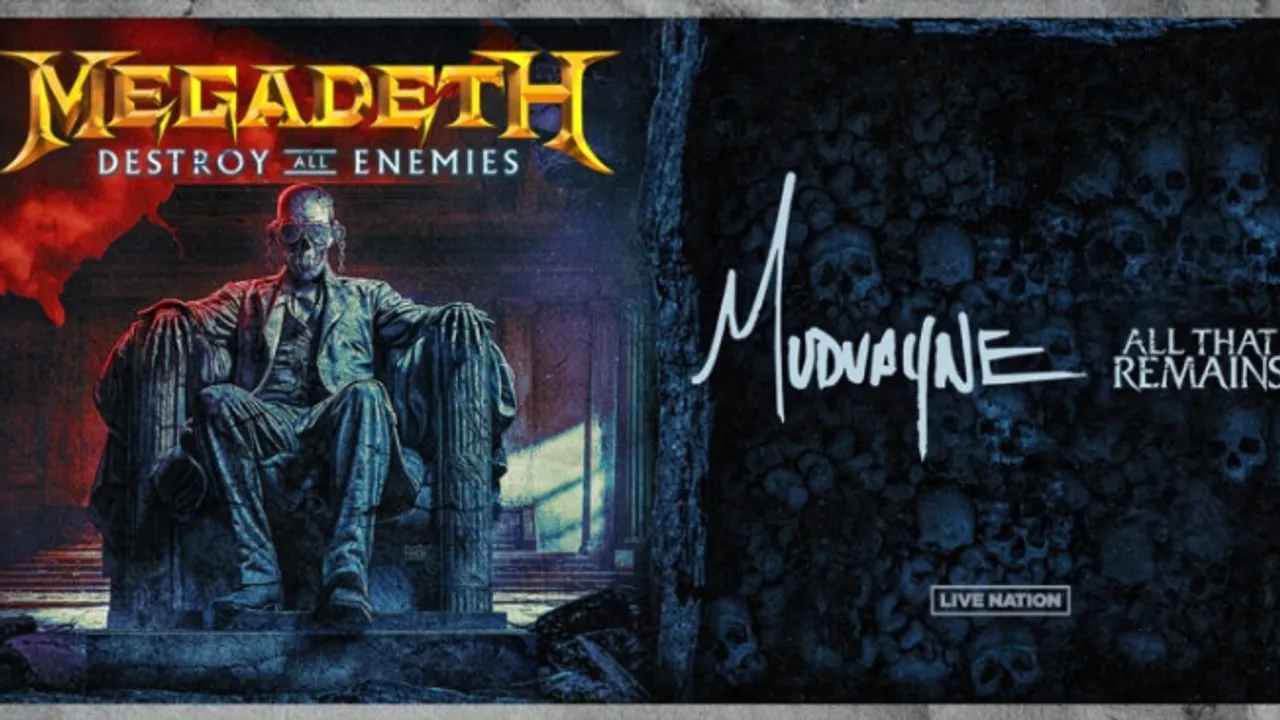 Megadeth Announces 'Destroy All Enemies Tour' with Mudvayne in 2024, Tickets on Sale Now