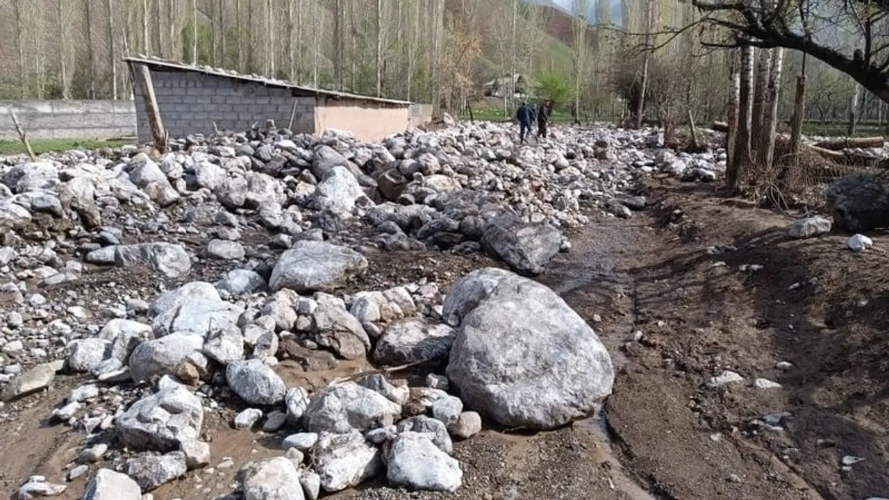 Mudflows Devastate Kara-Suu District in Kyrgyzstan's Osh Region