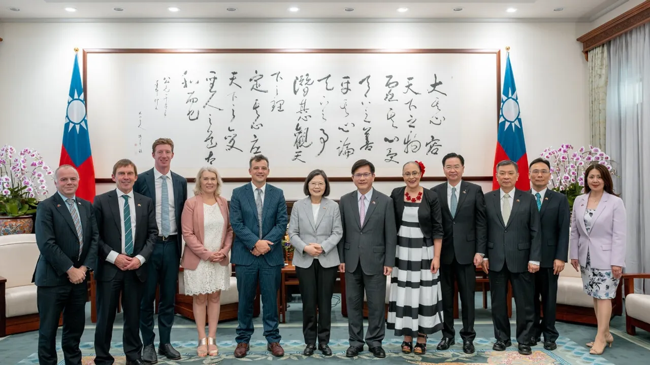 New Zealand Parliamentary Delegation Explores Cooperation Opportunities with Taiwan