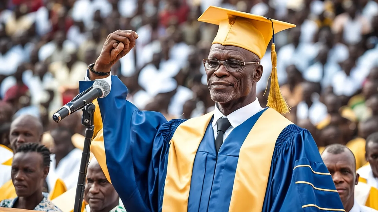 Joseph Antoine Bell Awarded Honorary Doctorate by Nongo University of Conakry