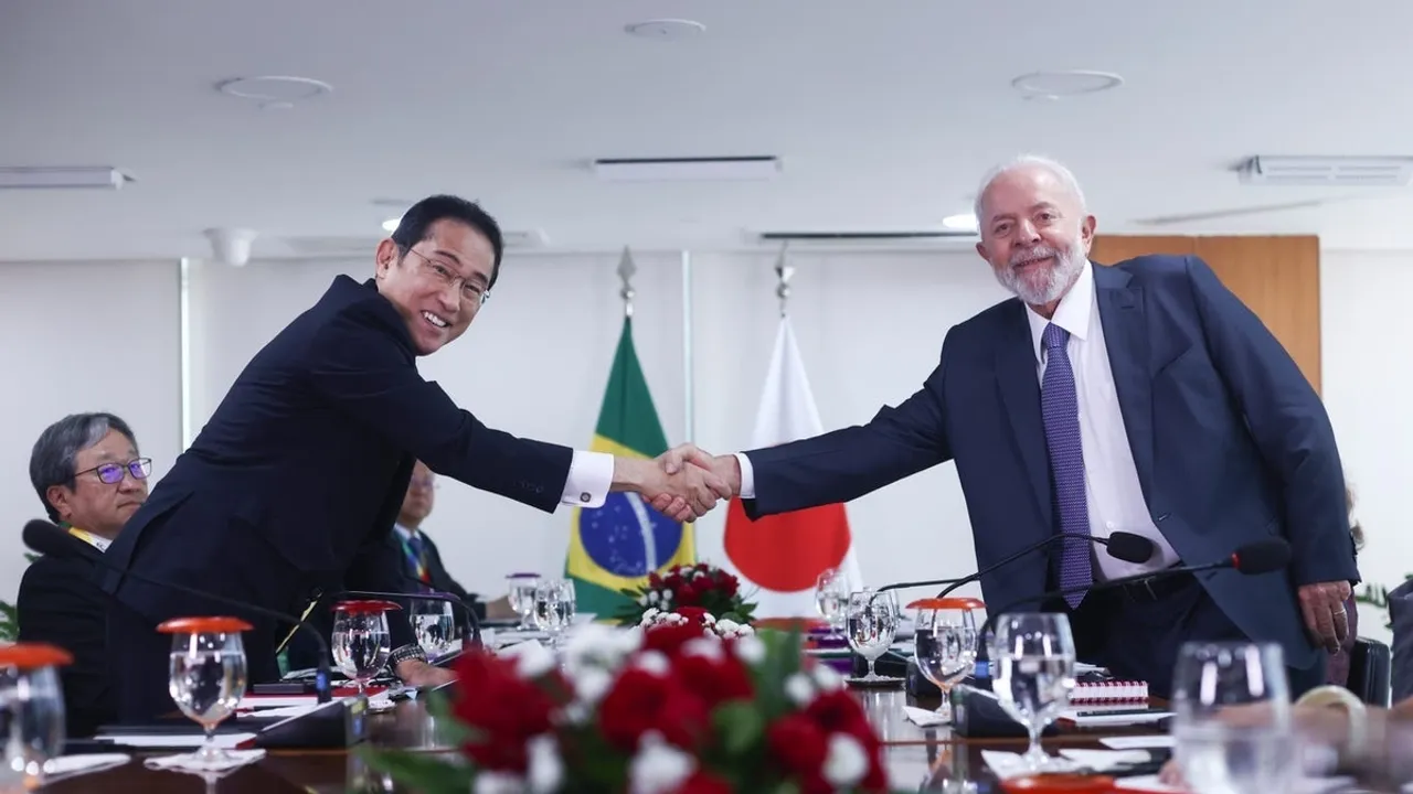 Brazil's Lula Pushes for Beef Exports in Meeting with Japan's Kishida