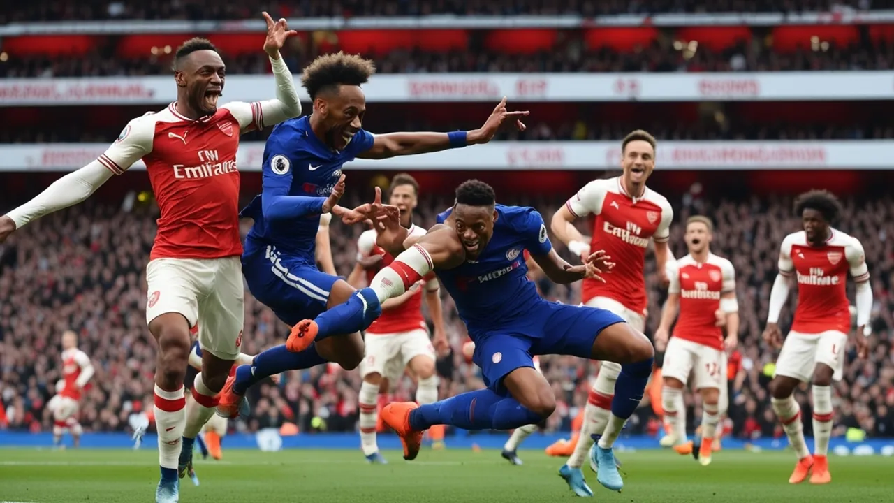 Arsenal Thrash Chelsea 5-0 in Dominant London Derby Victory