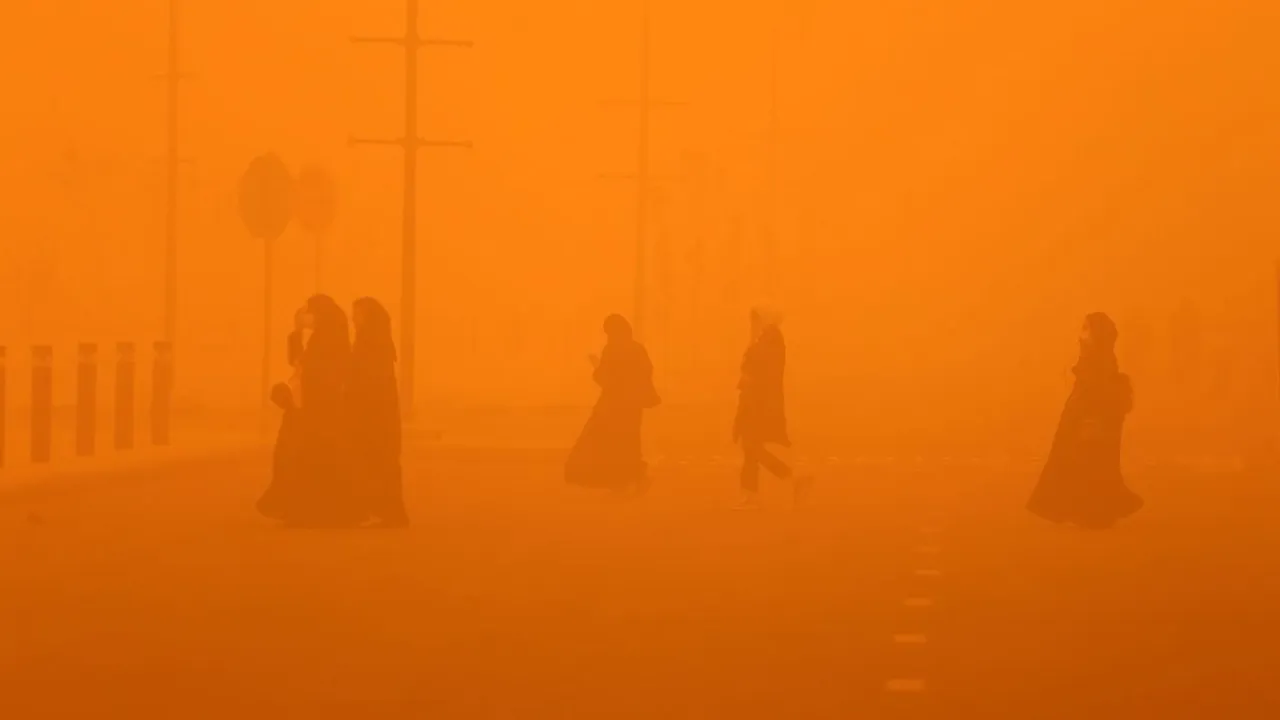 Sandstorm Haze Lingers in Central Asia Despite Pollution Control Efforts