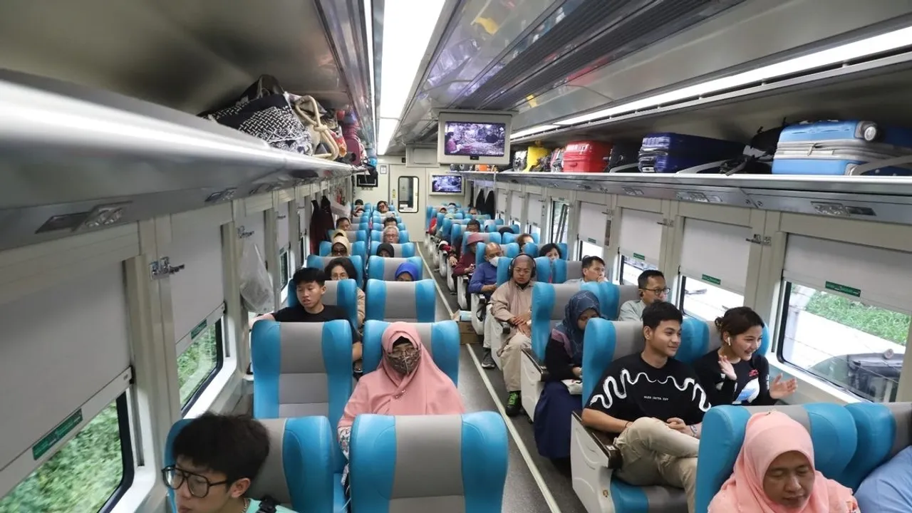 KAI Increases Train Trips on Solo Balapan-Pasar Senen Route for Lebaran 2024