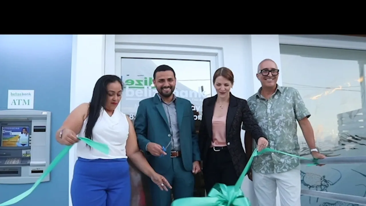 Belize Bank Opens First Branch on Caye Caulker, Ending Need for Mainland Banking Trips