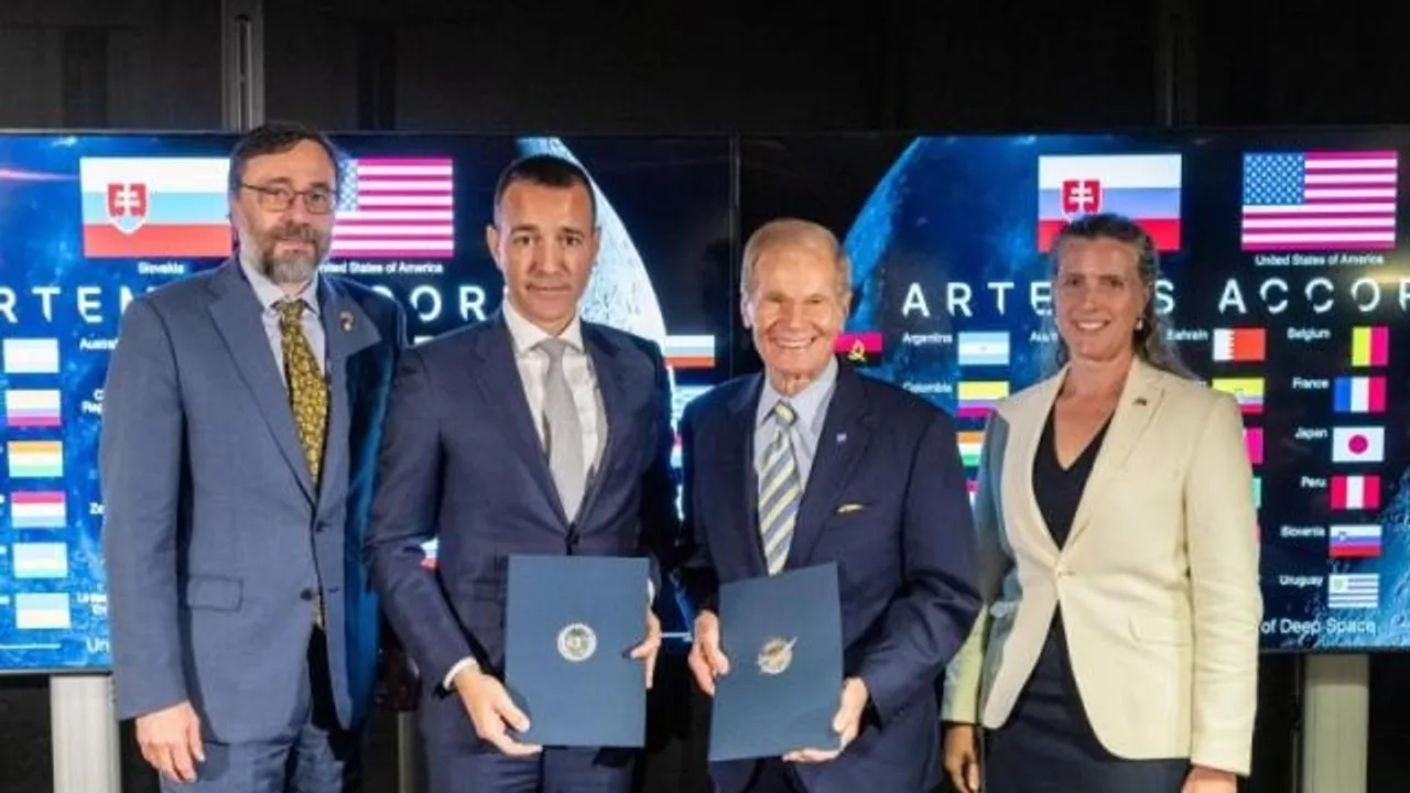 Slovakia and Peru Sign NASA's Artemis Accords, Expanding Global Space Cooperation