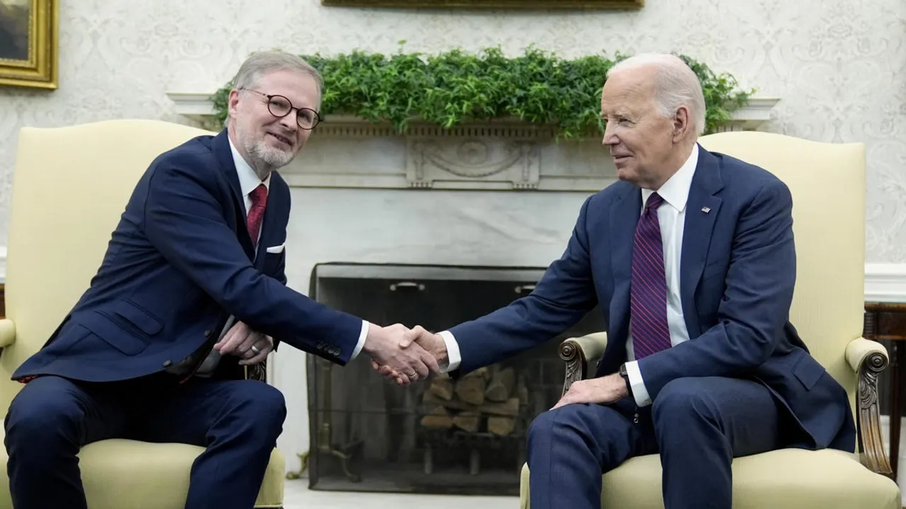 Czech PM Fiala Visits US, Discusses Ukraine Aid and Security with President Biden