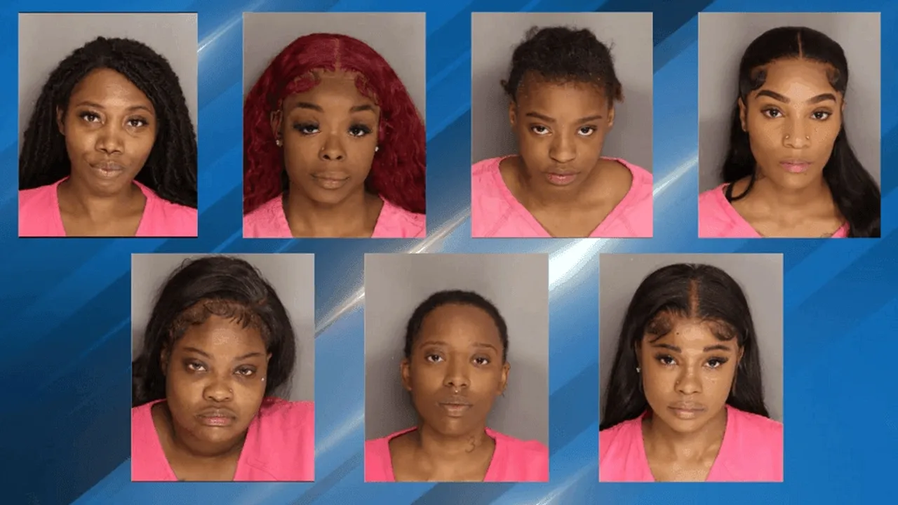 7 Women Arrested for Assaulting Police Officer During Brawl Outside South Carolina Bar