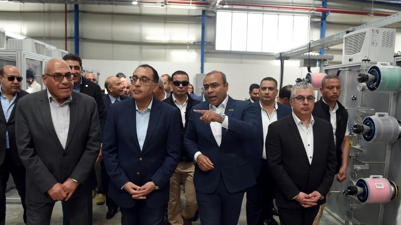 Egyptian PM Visits Tire Factory, Aims to Reduce Imports