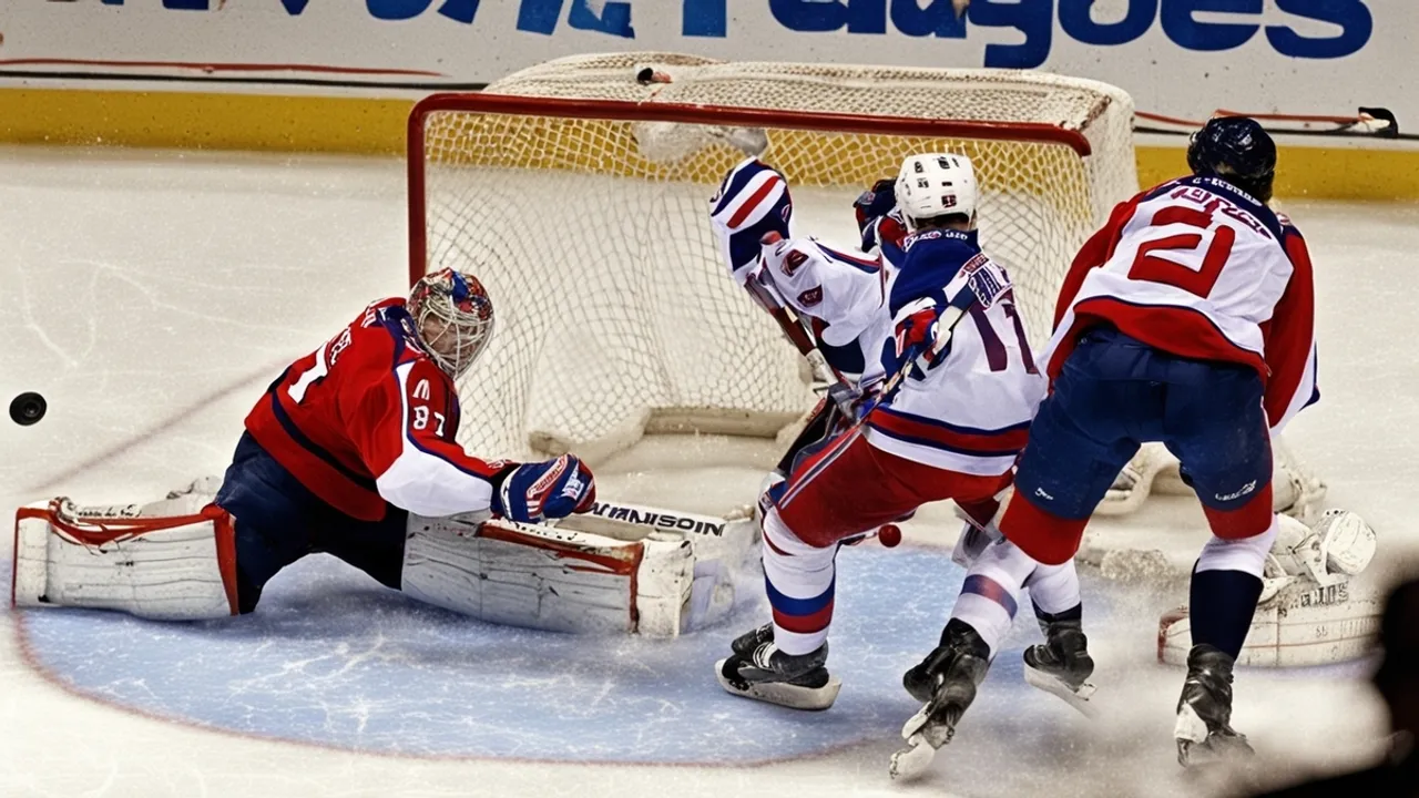 Rangers Defeat Capitals 4-3 in Game 2, Take 2-0 Series Lead