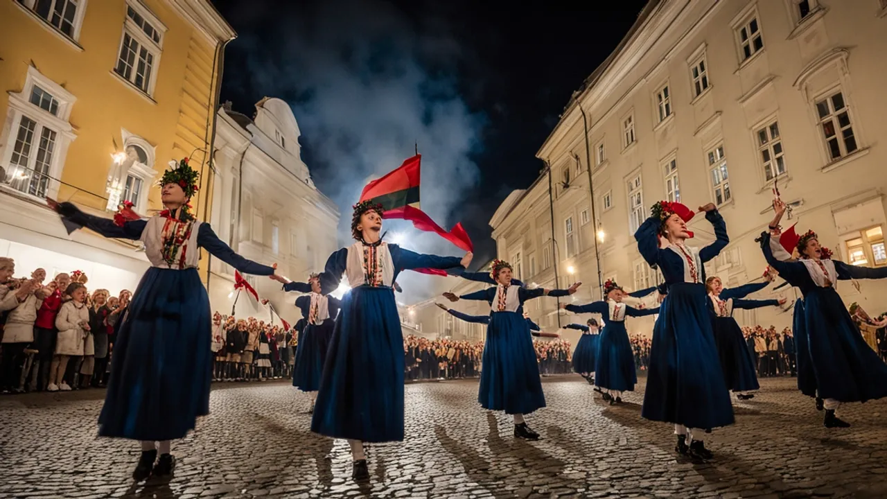 Lithuanian Cultural Season Celebrates Centennial Song Festival with Innovative Lighting