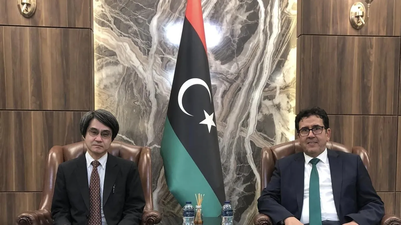 Libyan Acting Foreign Minister Meets with Japanese Ambassador to Discuss Bilateral Relations and Economic Cooperation