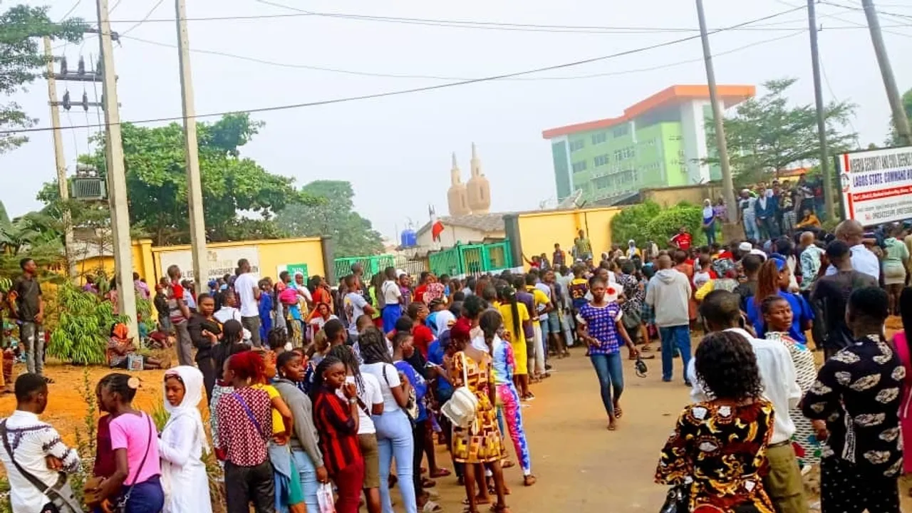 UTME Candidates Stranded at Lagos CBT Centre Due to Technical Issues