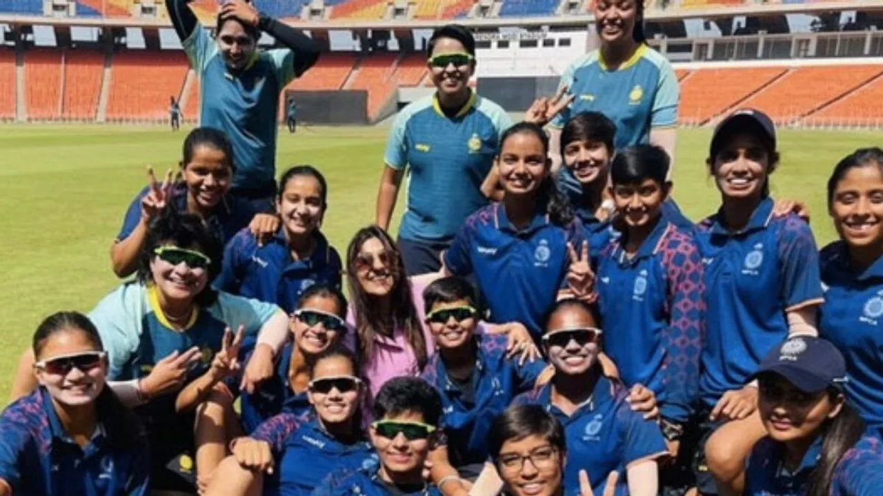 U-19 Indian Women's Cricket Team Begins Training for ICC World Cup Qualifiers 