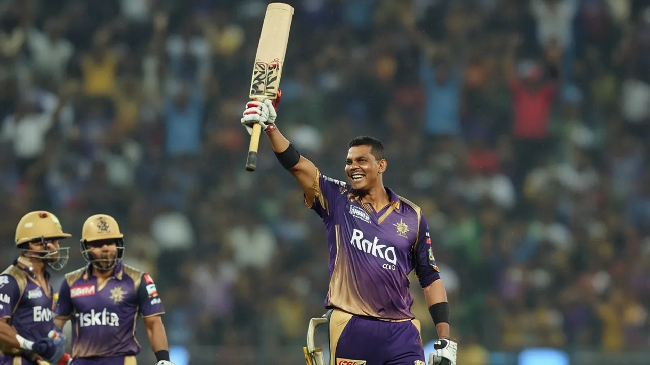 Sunil Narine's Record-Breaking Feat: Scores Maiden T20 Century and Takes Hat-Trick in Same Match