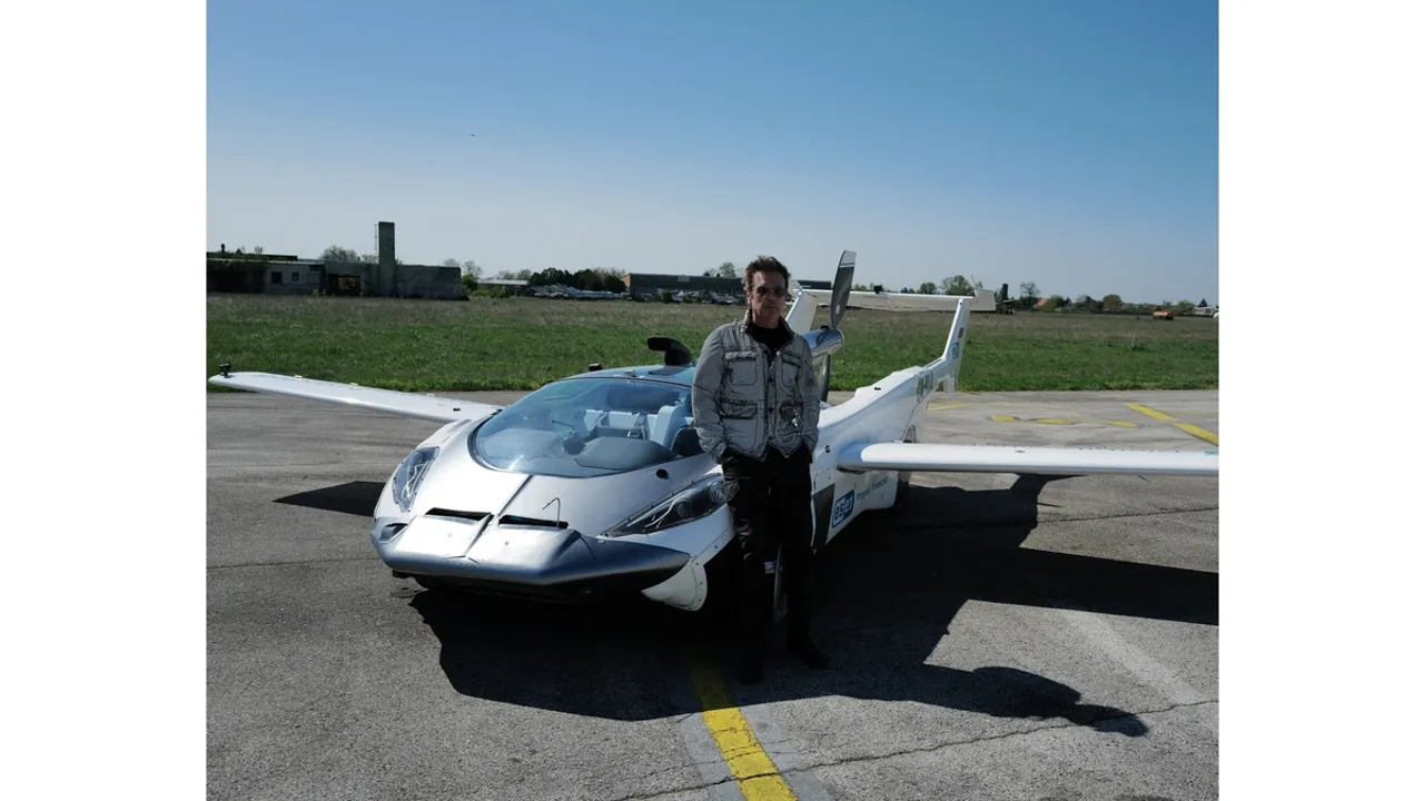 Jean-Michel Jarre Becomes First Passenger in KleinVision AirCar Flying Car Prototype