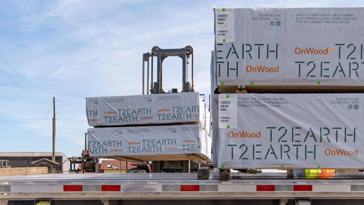 T2EARTH Celebrates Earth Day with Launch of Eco-Friendly Fire-Retardant Treated Wood