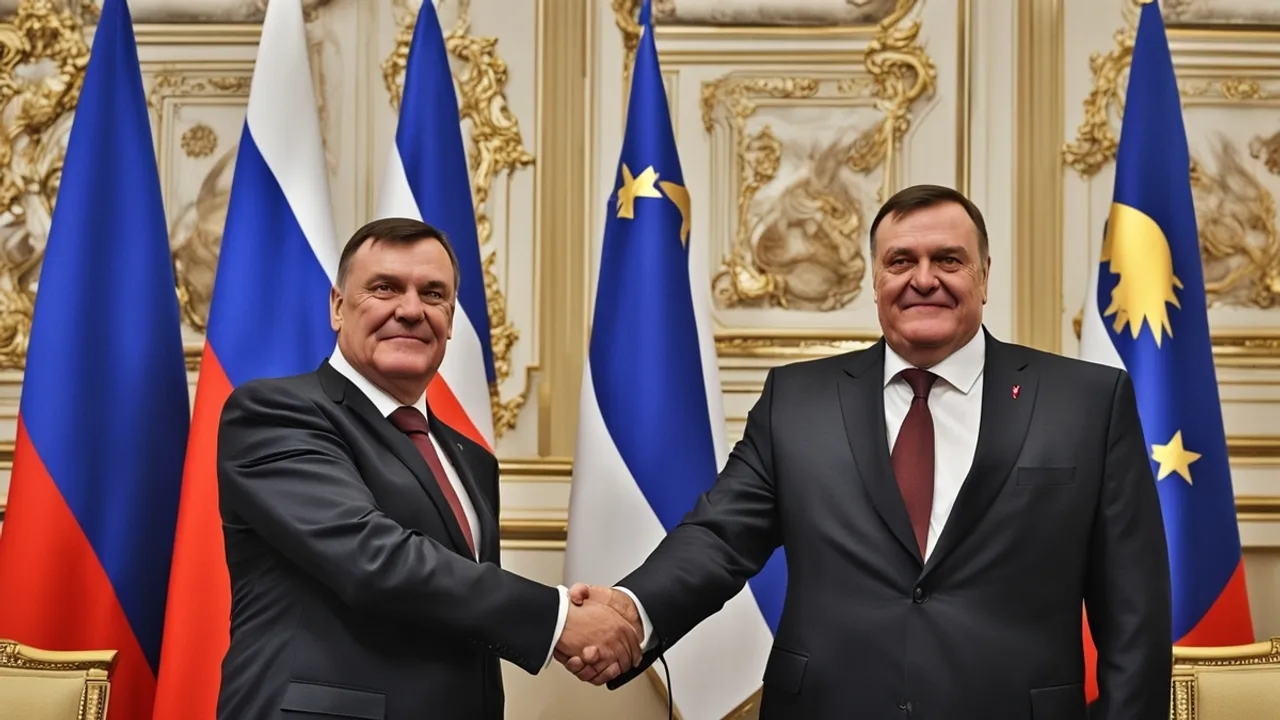Bosnian Serb Leader Dodik Meets with Russian Official, Refuses to Join Anti-Russian Sanctions