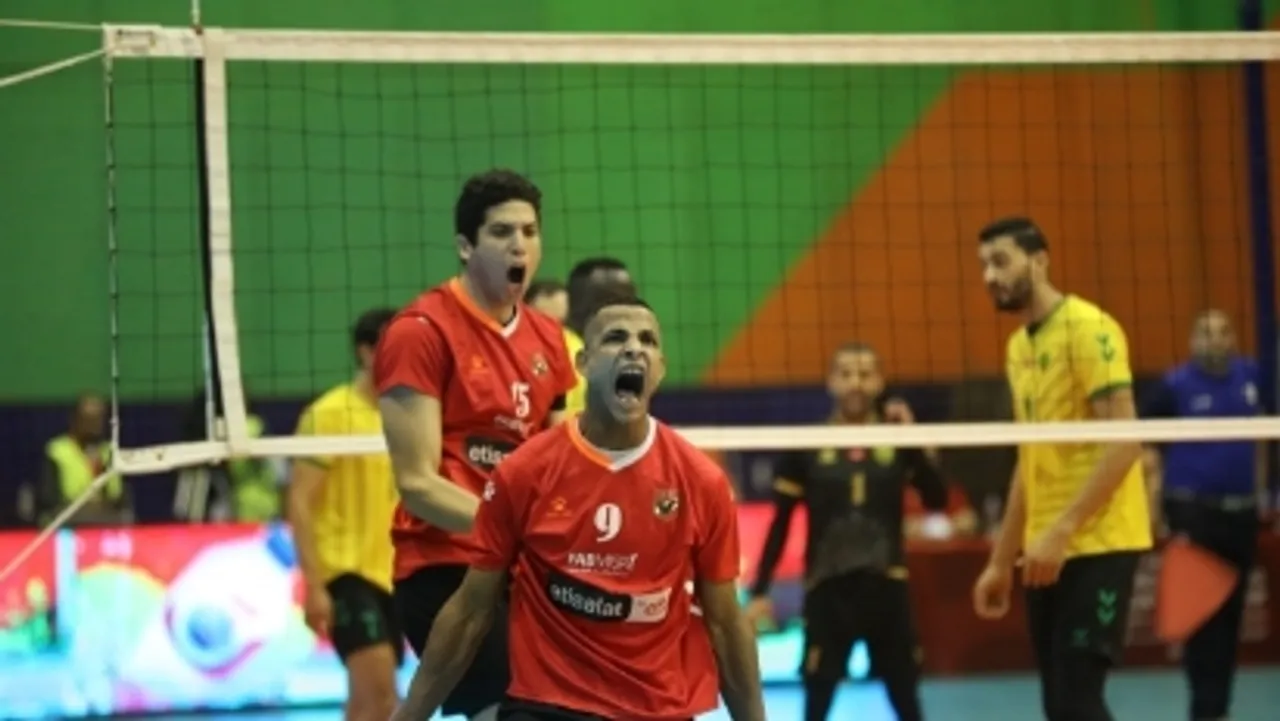 Al Ahly Defeats Mouloudia Club d'Alger 3-0 to Win African Volleyball Championship 