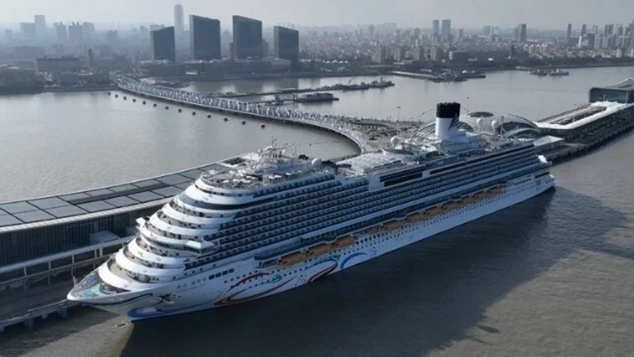 China's Second Domestically Built Large Cruise Ship Enters Final Assembly Stage