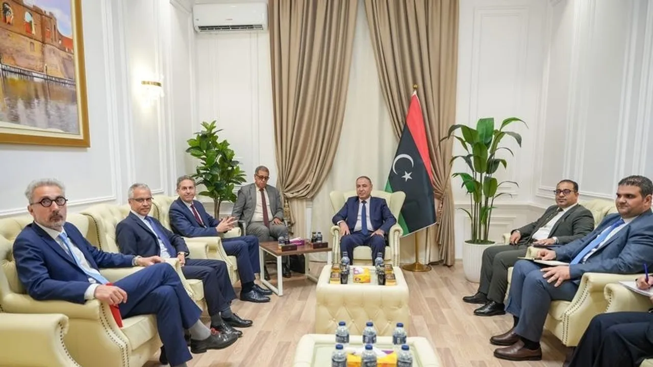 Libyan Acting Foreign Minister Holds Talks with French Delegation on Bilateral Relations and Regional Cooperation