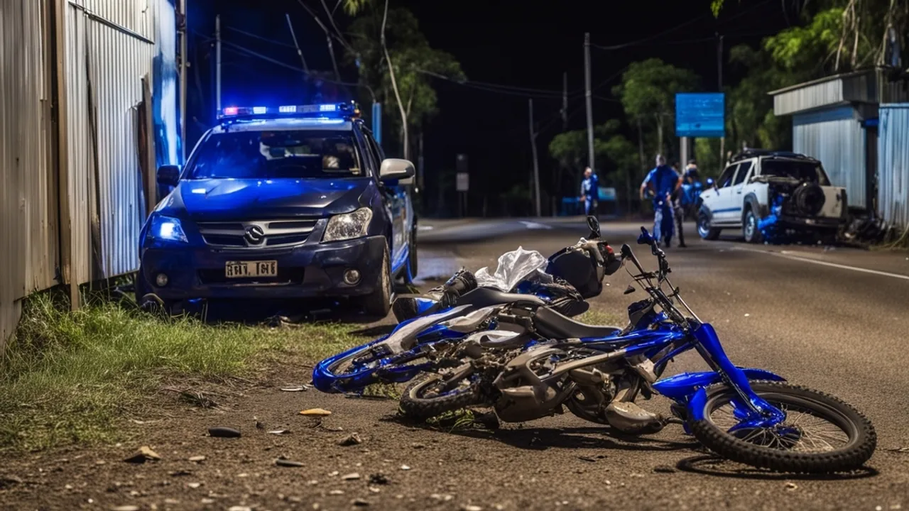 Police Search for Occupants of Abandoned Car After Fatal Hit-and-Run Crash  with Teenage Dirt Bike Rider in North Queensland