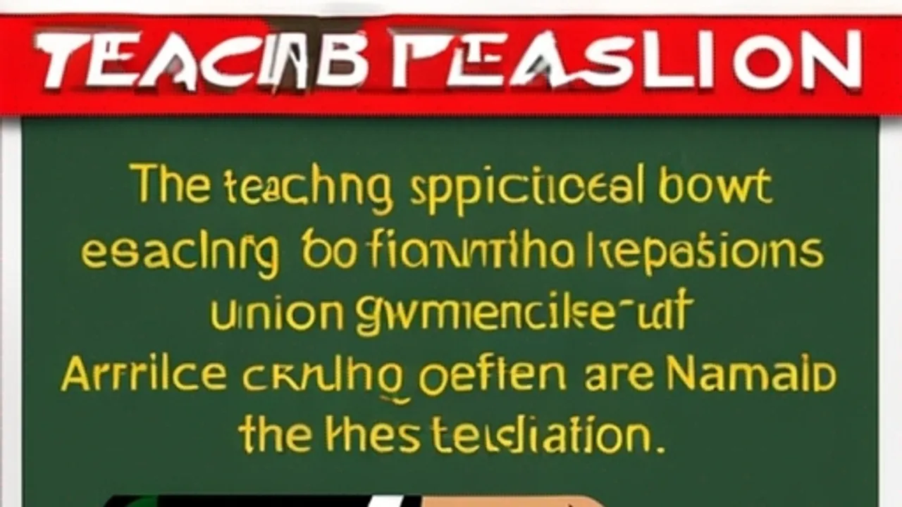 Namibia's Teachers Union Excludes Principals from Leadership Roles, Sparking Controversy