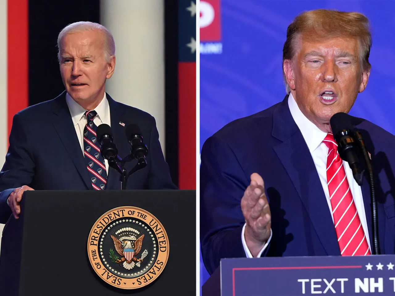 Biden criticizes former President Donald Trump's late-night social media habits