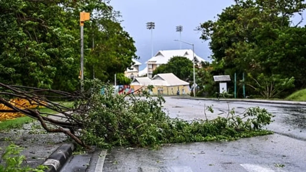 Hurricane Beryl, a Category 4 storm, made landfall on Barbados causing significant destruction. 