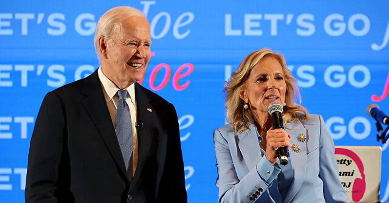 Dr. Jill Biden showcases her unwavering support of her husband following the debate.